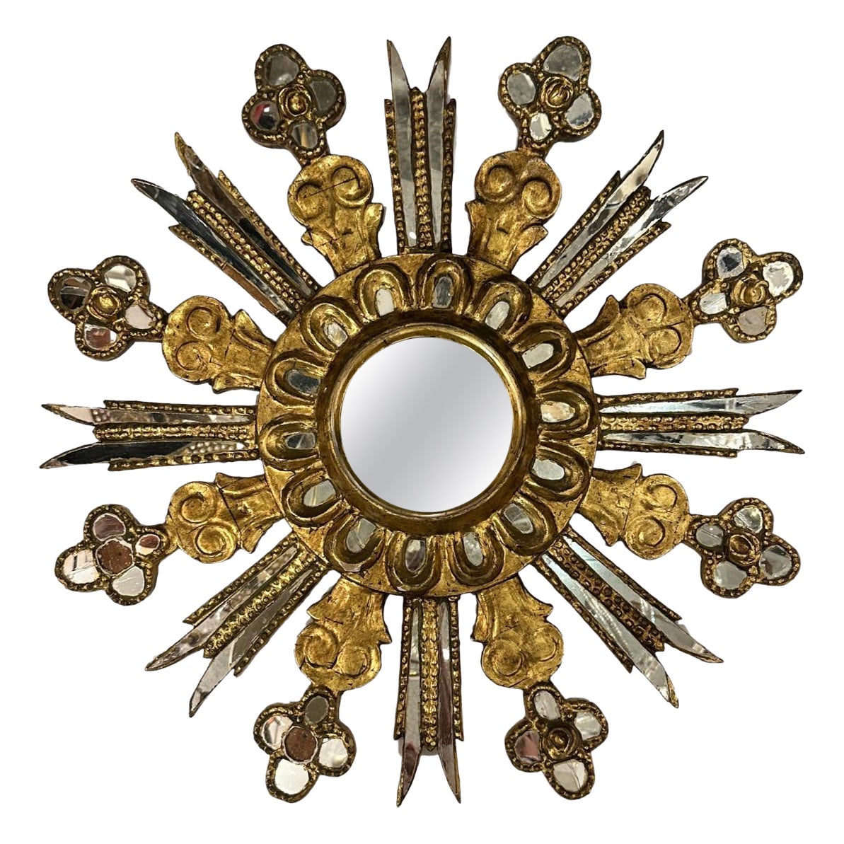 Gilt Sunburst Mirror