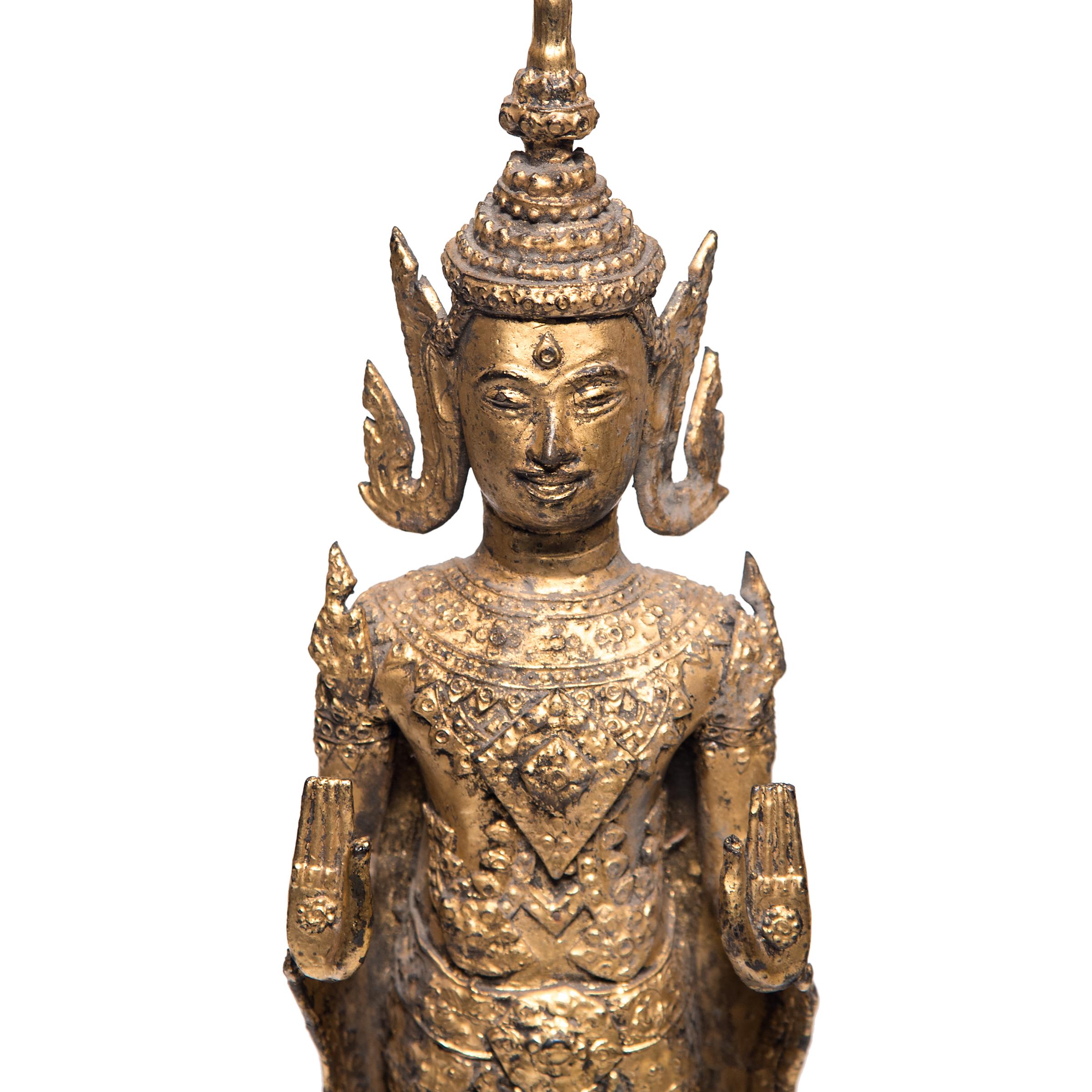 thai standing buddha