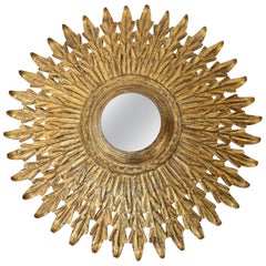 Gilt Tole Flush Mount Light