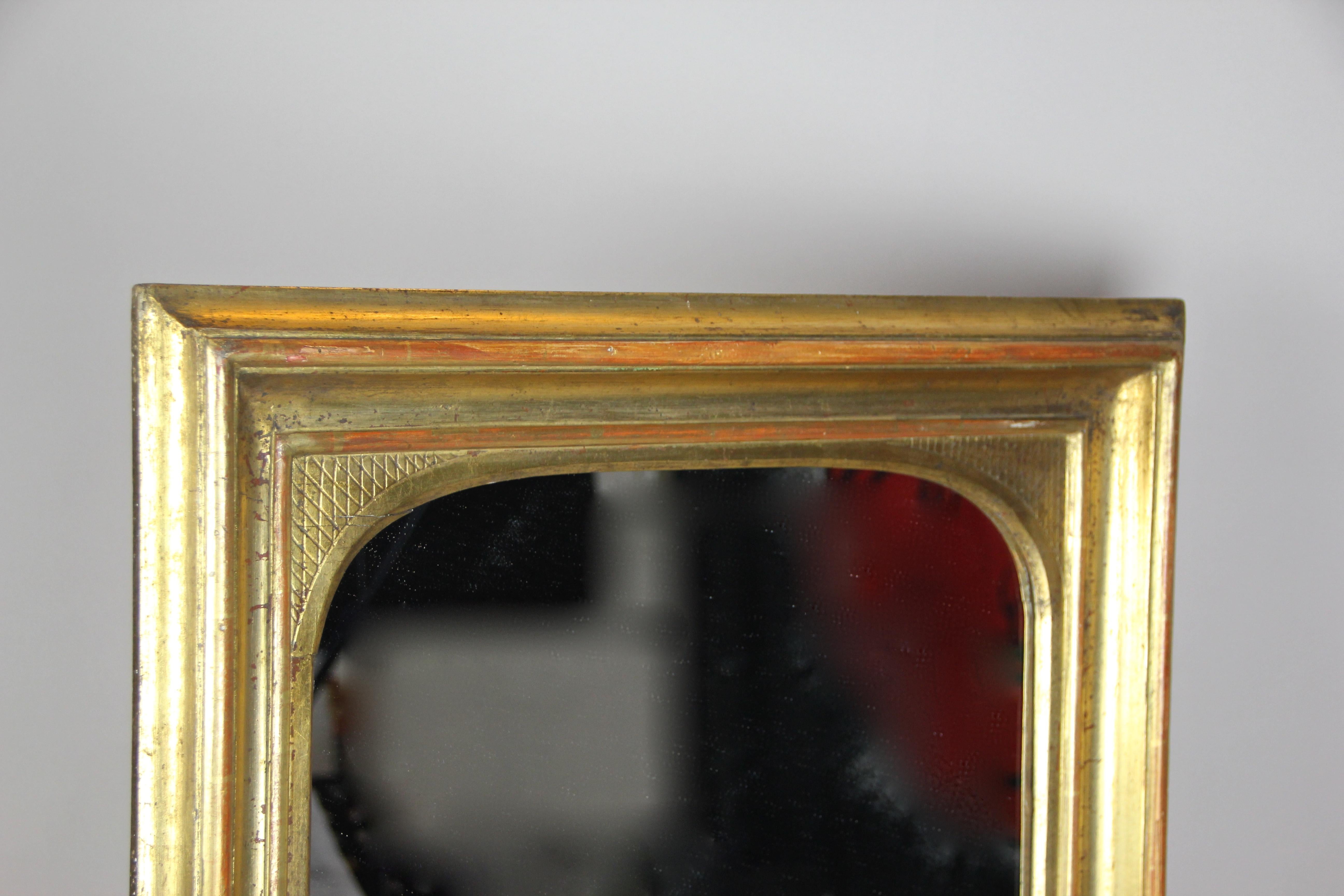 Austrian Gilt Wall Mirror Early Biedermeier Period, Austria, circa 1825