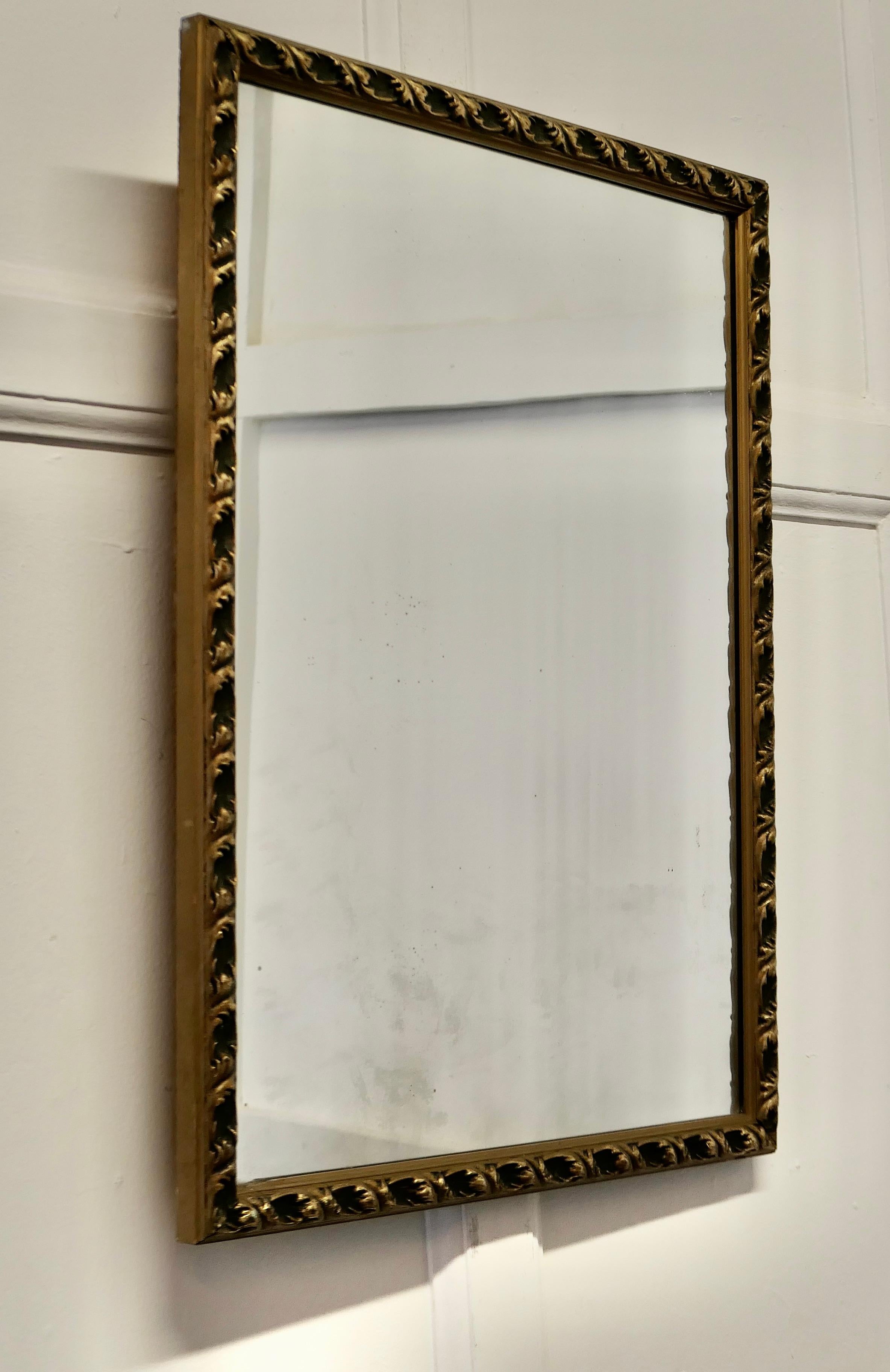 Giltwood Gilt Wall Mirror For Sale