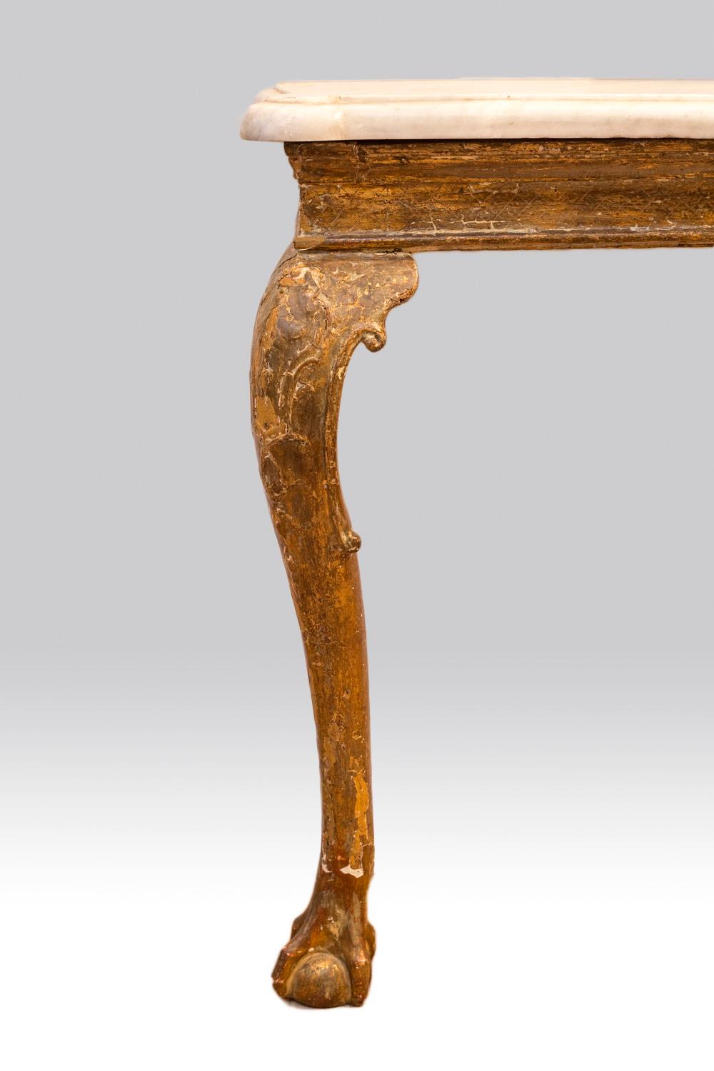 Gilt Wood Chippendale Style Wall Bracket, 18th Century 1