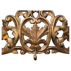 Gilt Wood Coat Rack, 19th century