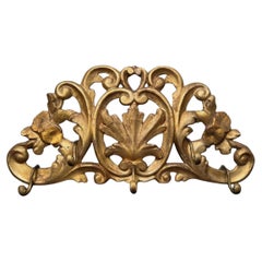 Gilt Wood Coat Rack, 19th century