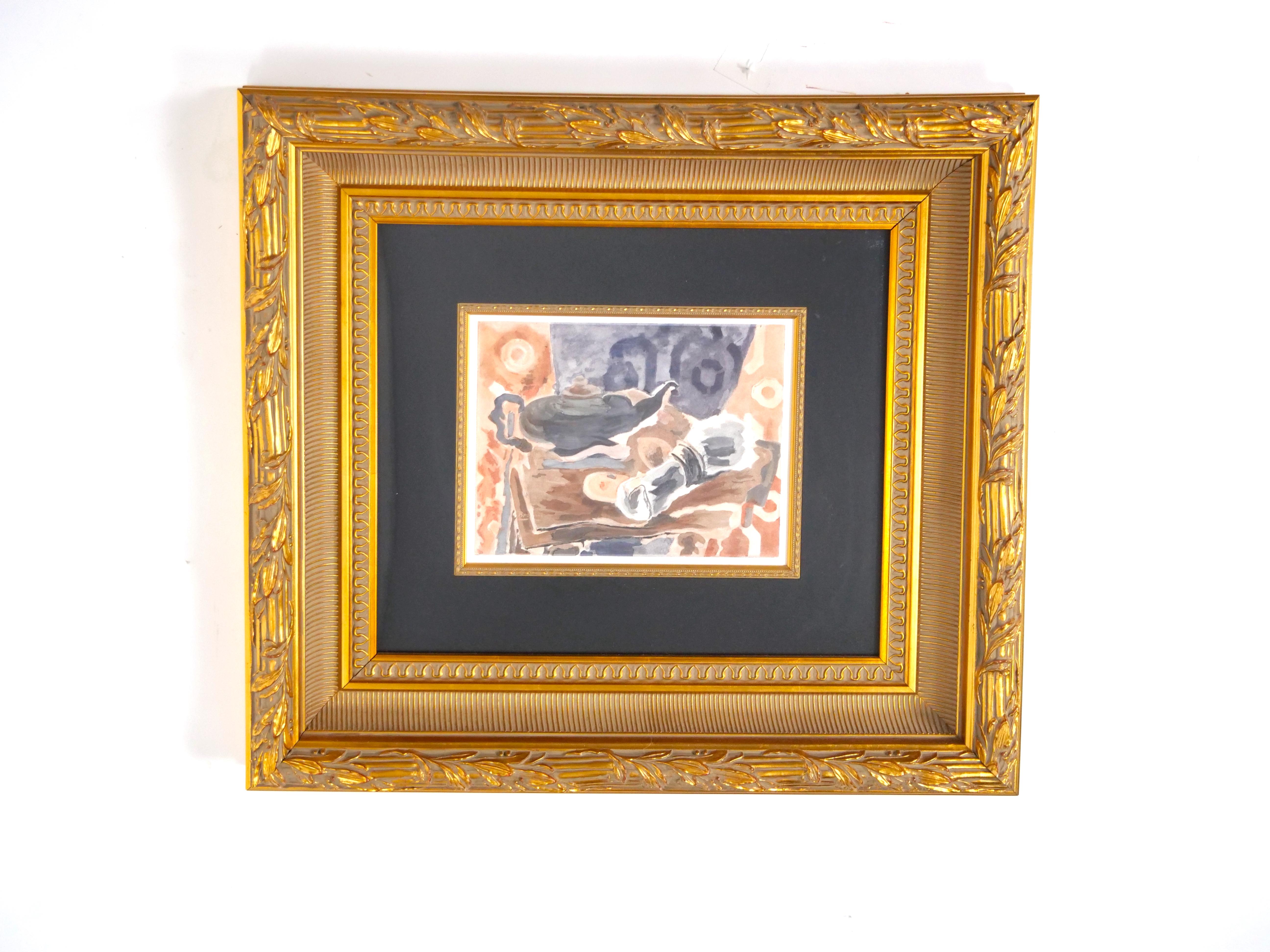 Gilt Wood Frame George Braque Lithograph