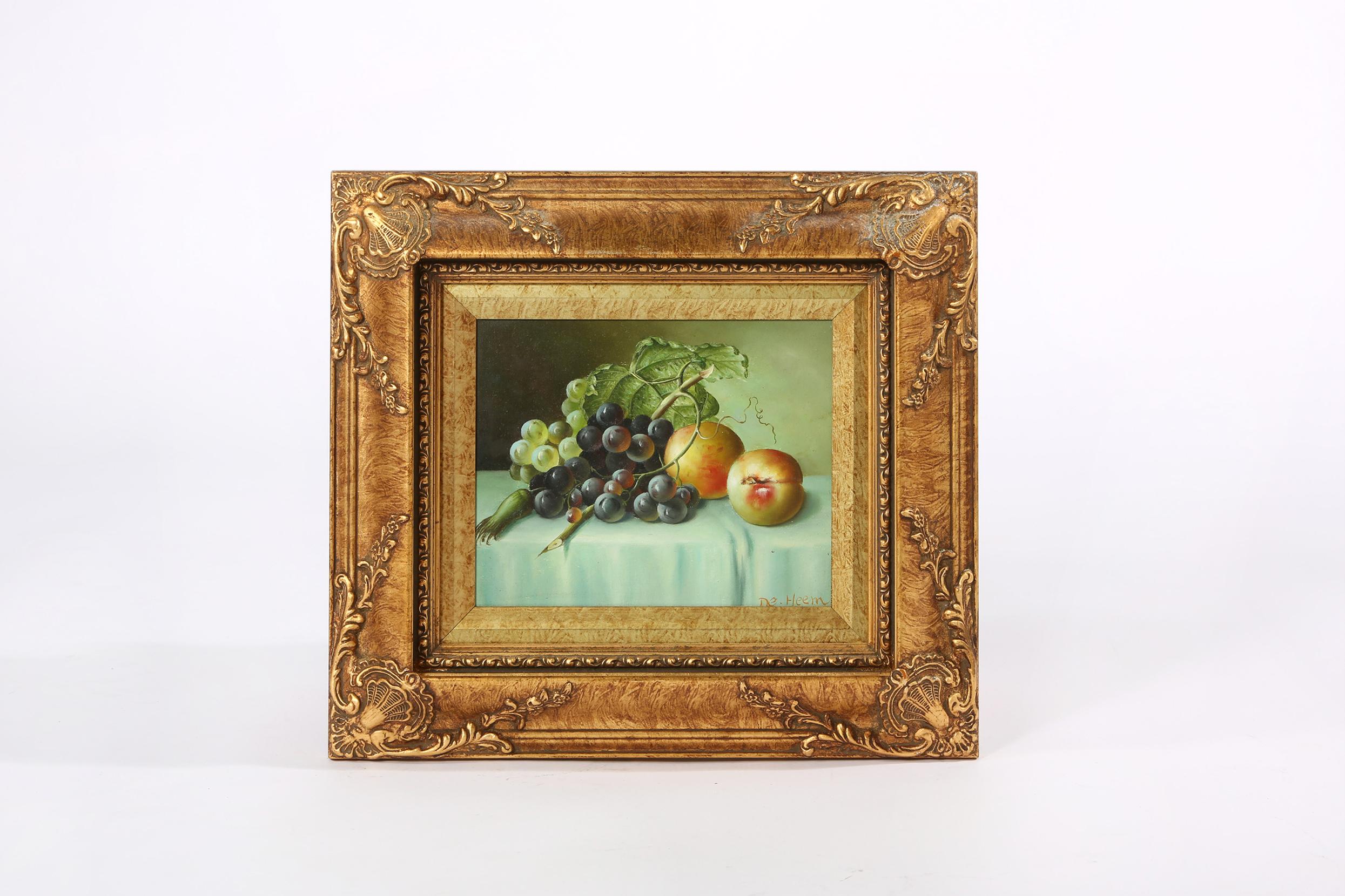 Giltwood Frame Oil on Canvas Painting For Sale 4