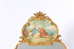 Giltwood Framed Hanging Wall Mirror