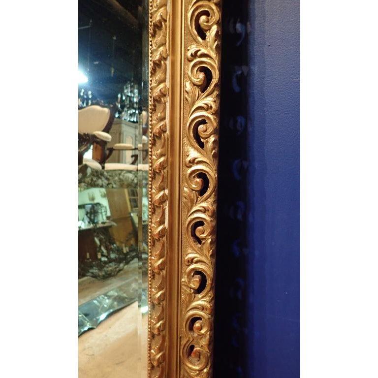 Neoclassical Revival Giltwood Framed Mirror