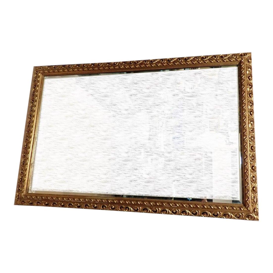 Giltwood Framed Mirror In Good Condition In Norwood, NJ