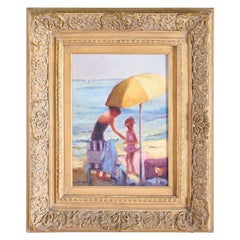 Gilt Wood Framed Oil / Canvas Painting