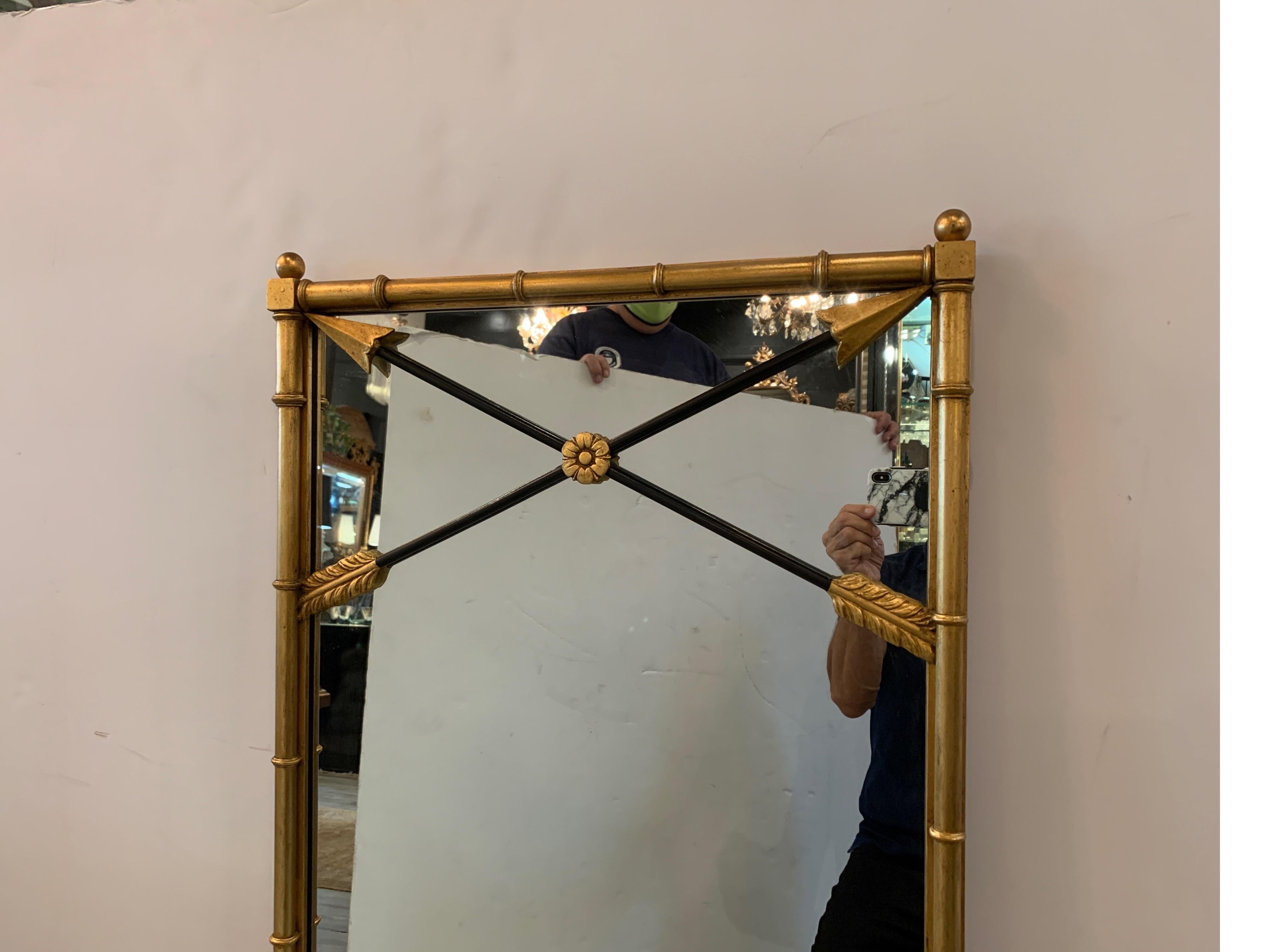 Giltwood Neoclassical Mirror 1