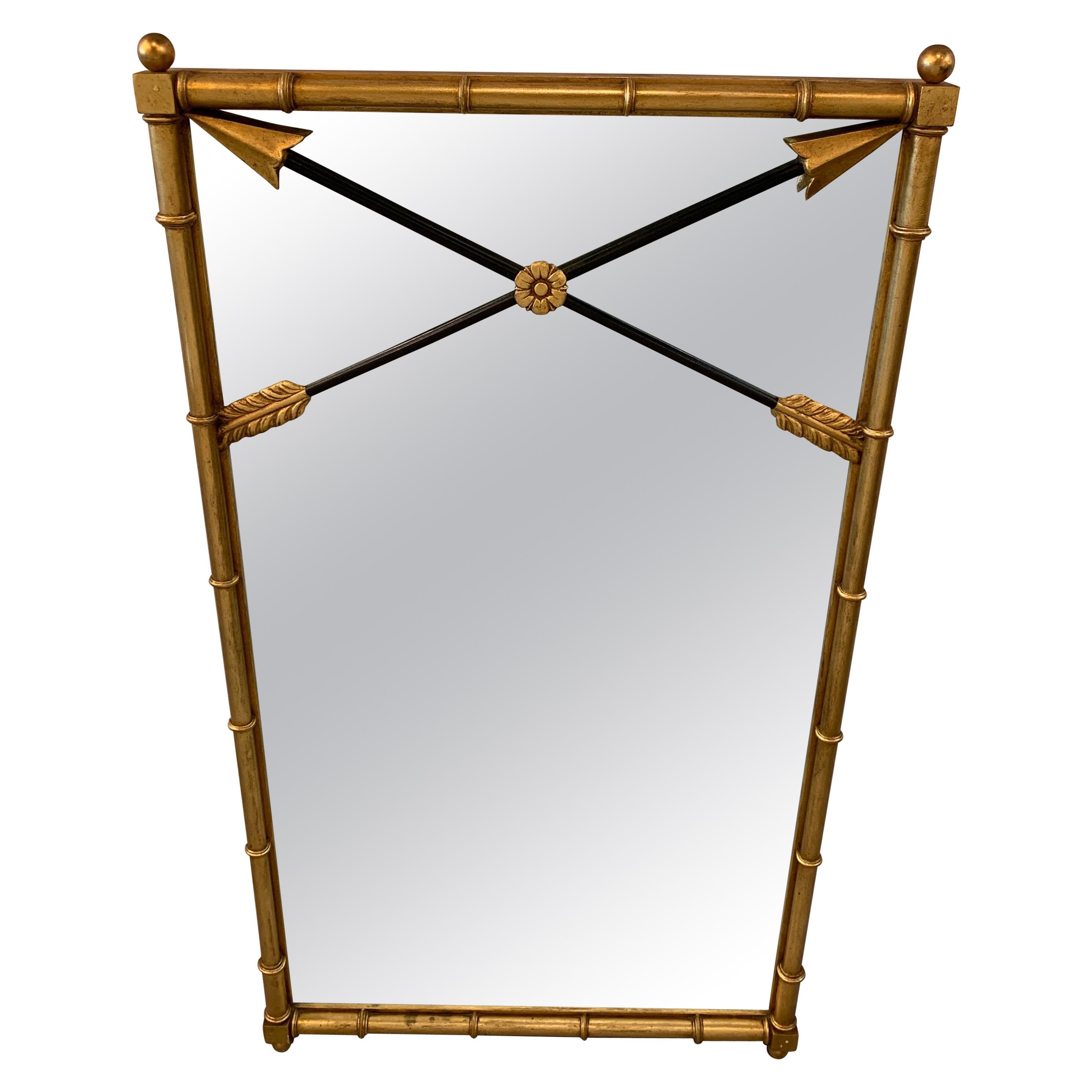 Giltwood Neoclassical Mirror