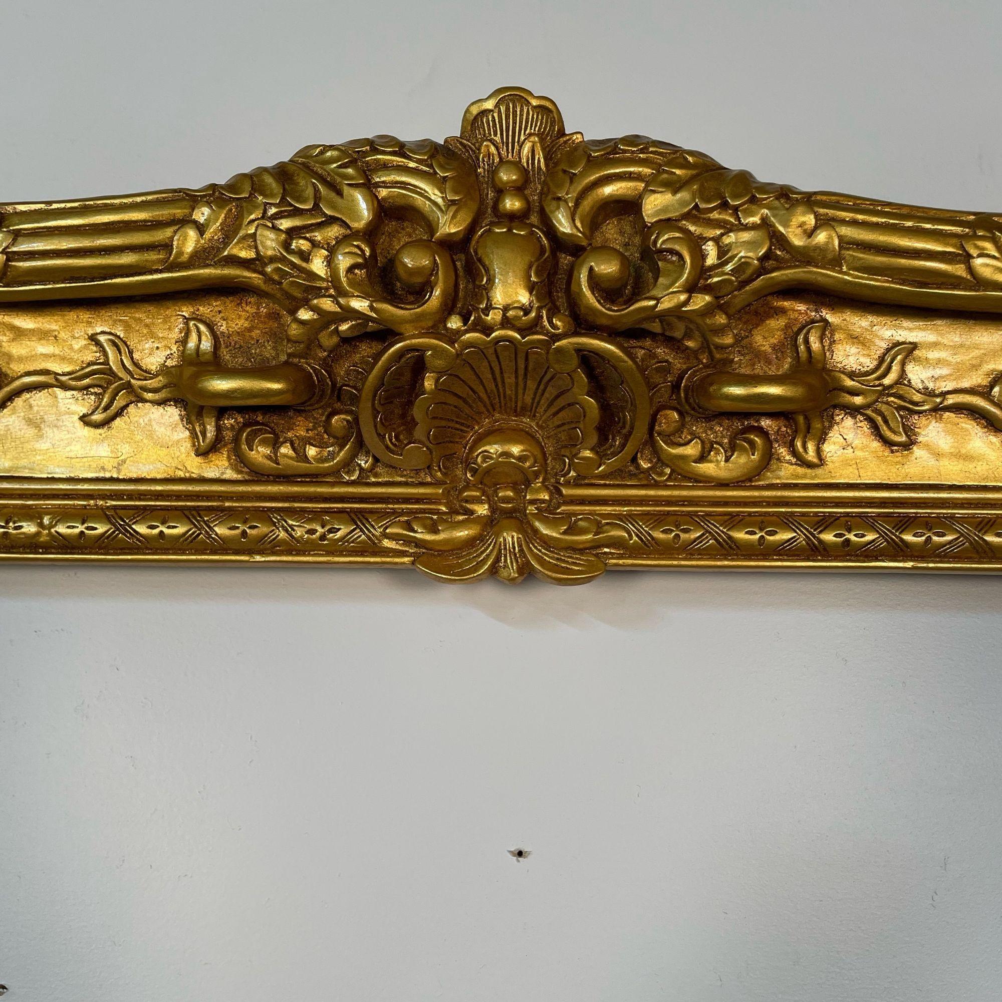 Giltwood Painting, Mirror or Picture Frame, Monumental, Carved For Sale 1