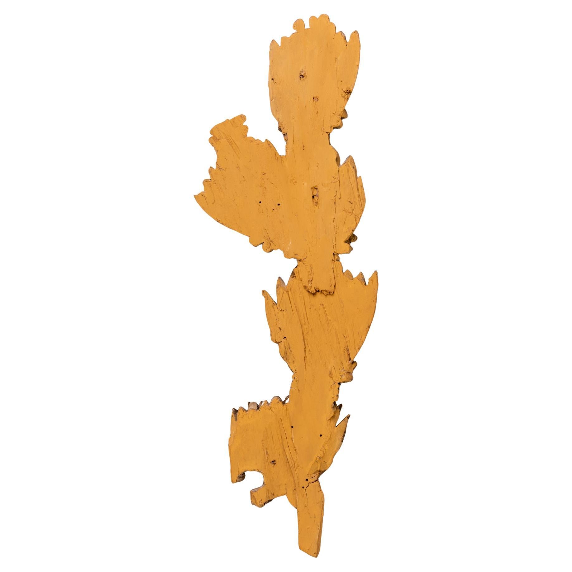 Blätter mit Beeren in vergoldetem Holz.  Aufhängen oder als Büroklammer verwenden.
Sehr elegant, auch wenn es nur ein Fragment ist.

ref. SN