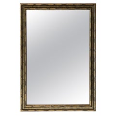 Gilted Faux Bamboo Wall Mirror