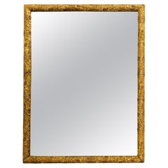 Giltwood Carved Aesthetic Movement Mirror, late 19th Century Giltwood Carved Aesthetic Movement Mirror, late 19th Century