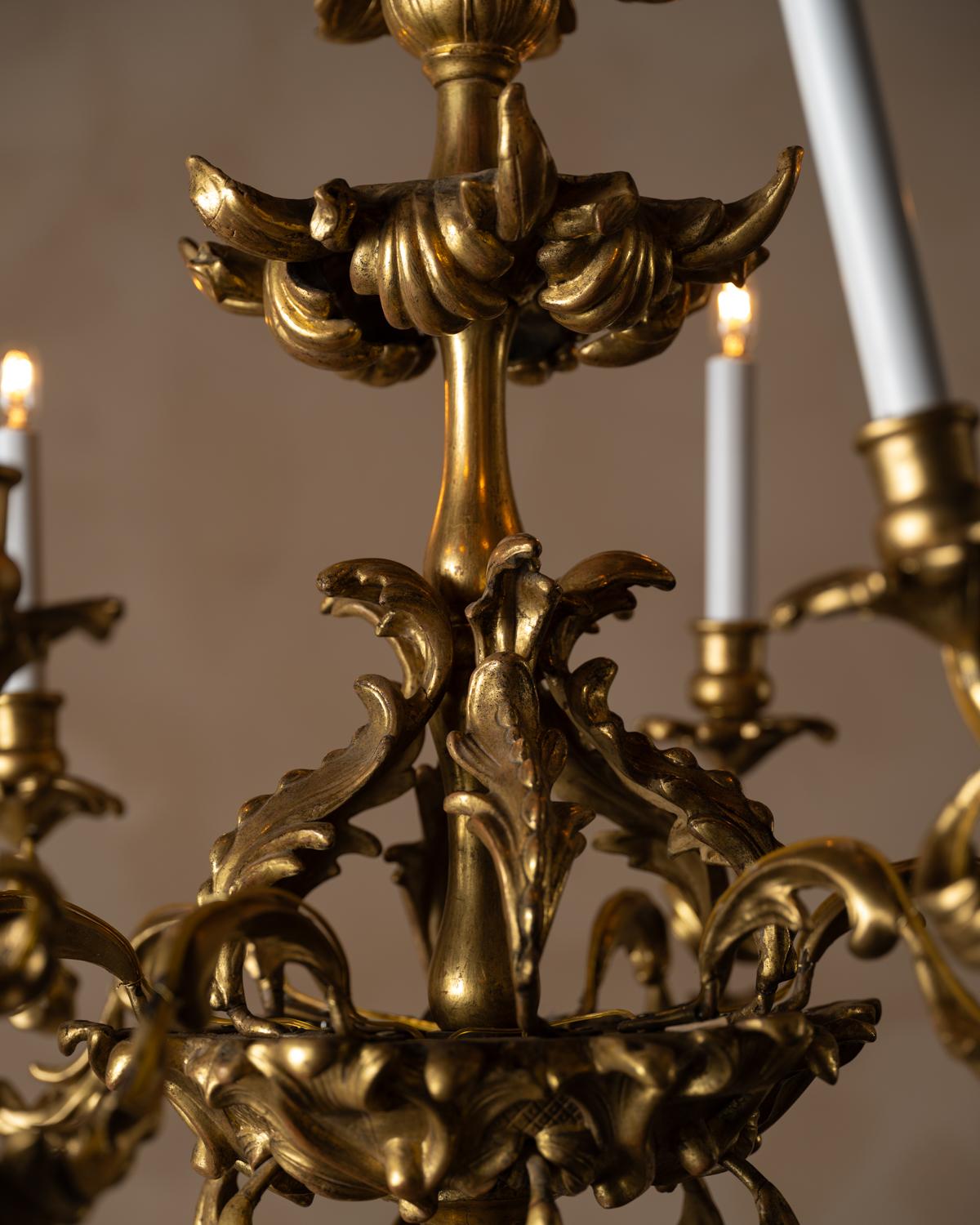 Lampadario Giltwood in vendita 2