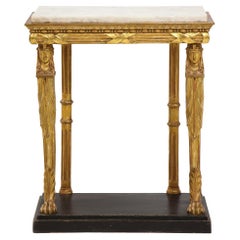 Giltwood Console Table