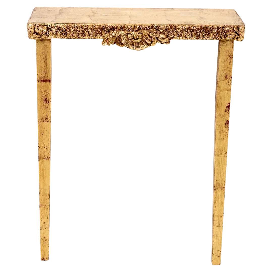  Giltwood Console Table For Sale