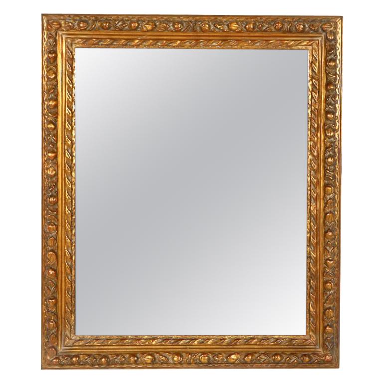 Giltwood Framed Mirror For Sale