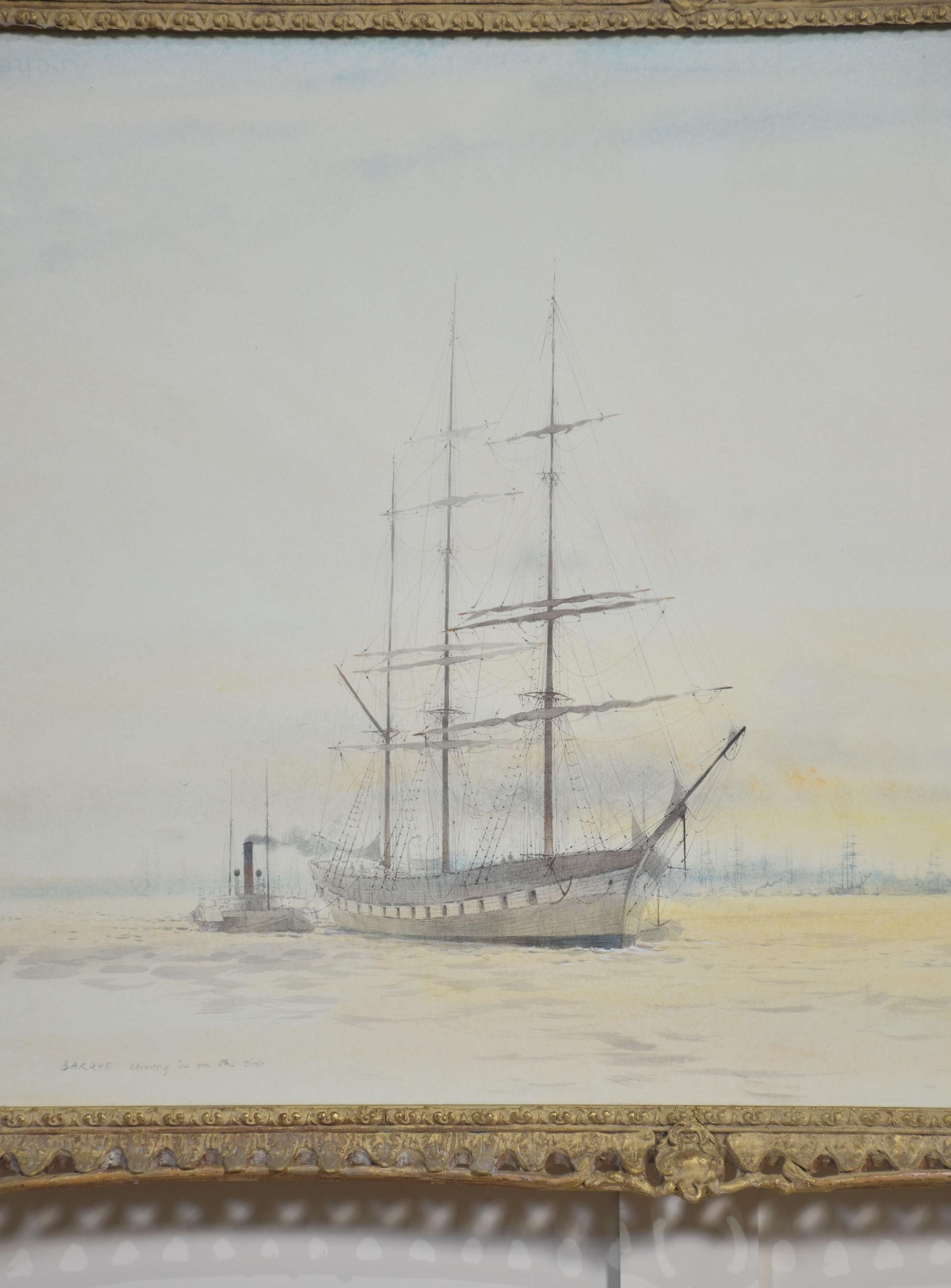 20th Century Giltwood framed watercolour