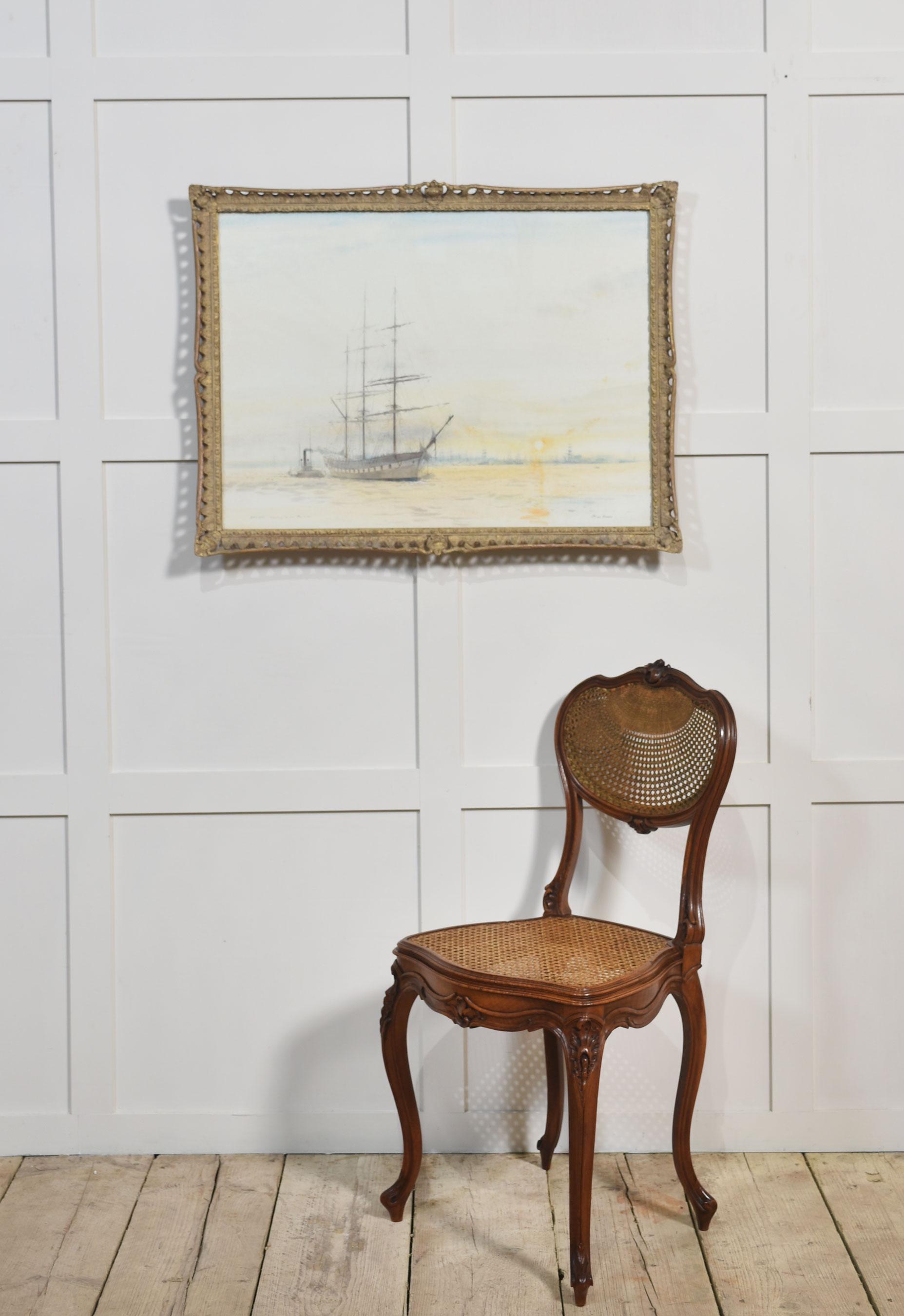 Giltwood framed watercolour 4