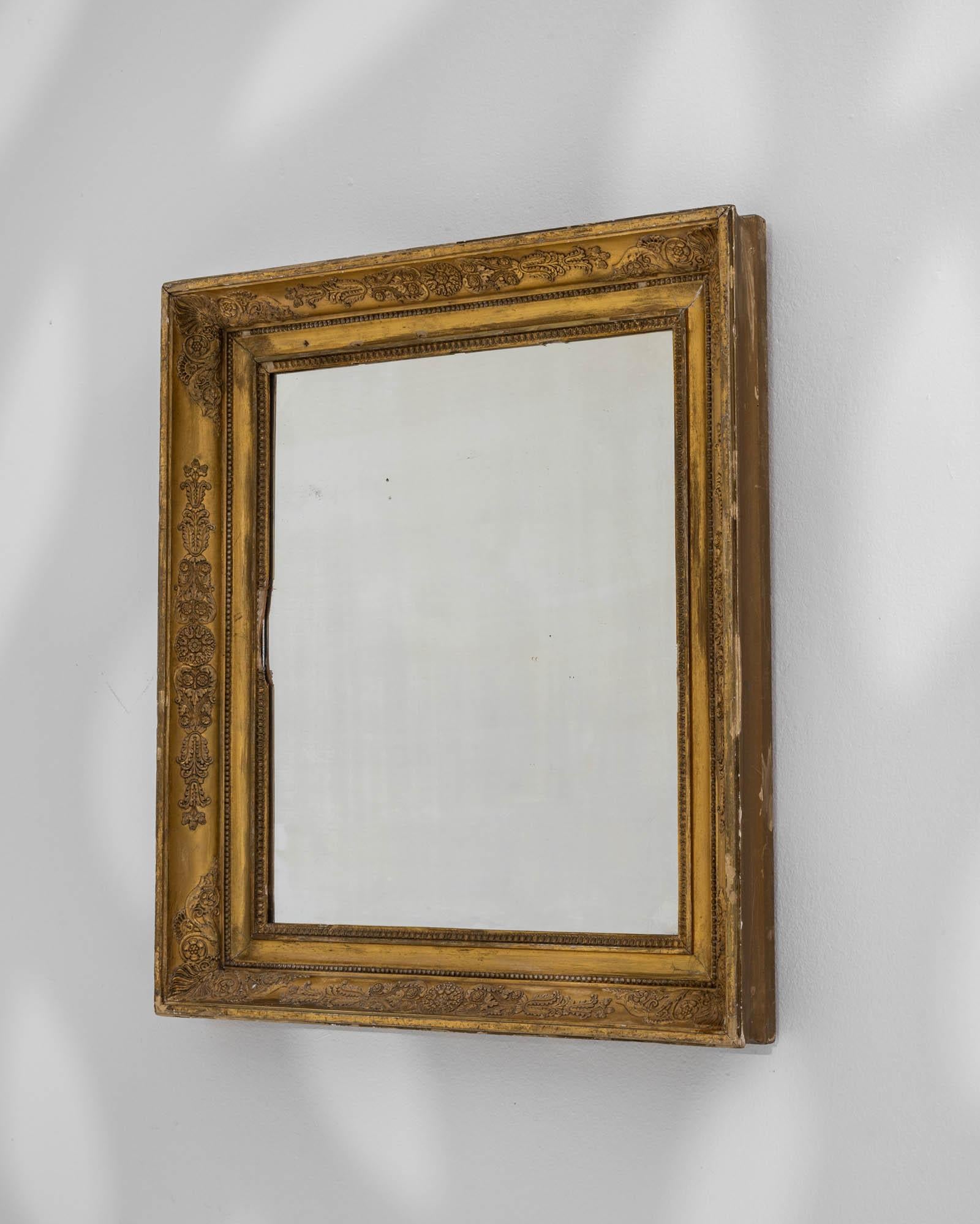 Giltwood French Mirror For Sale 3