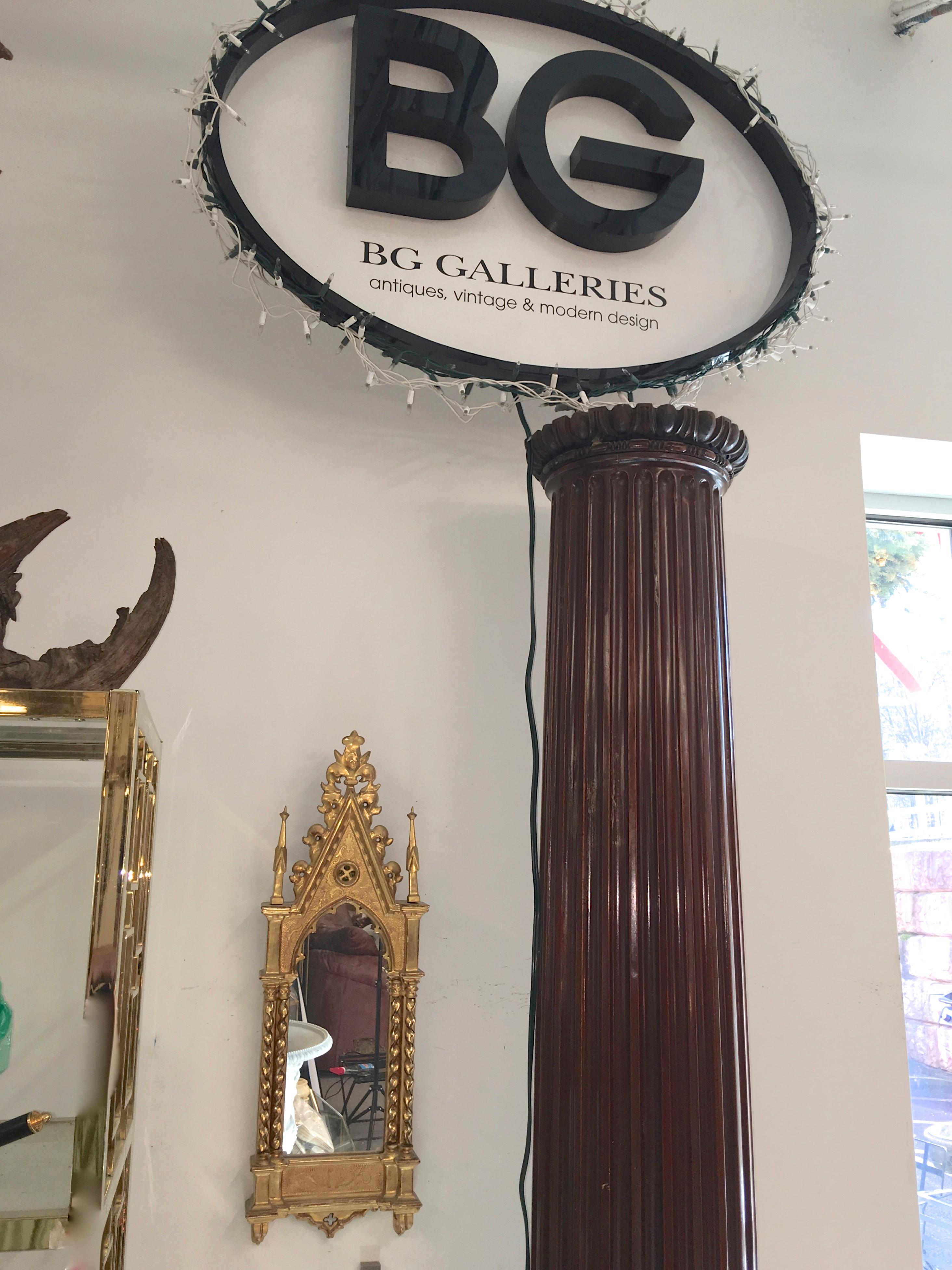 Giltwood Grand Tour Framed Gothic Mirror 7