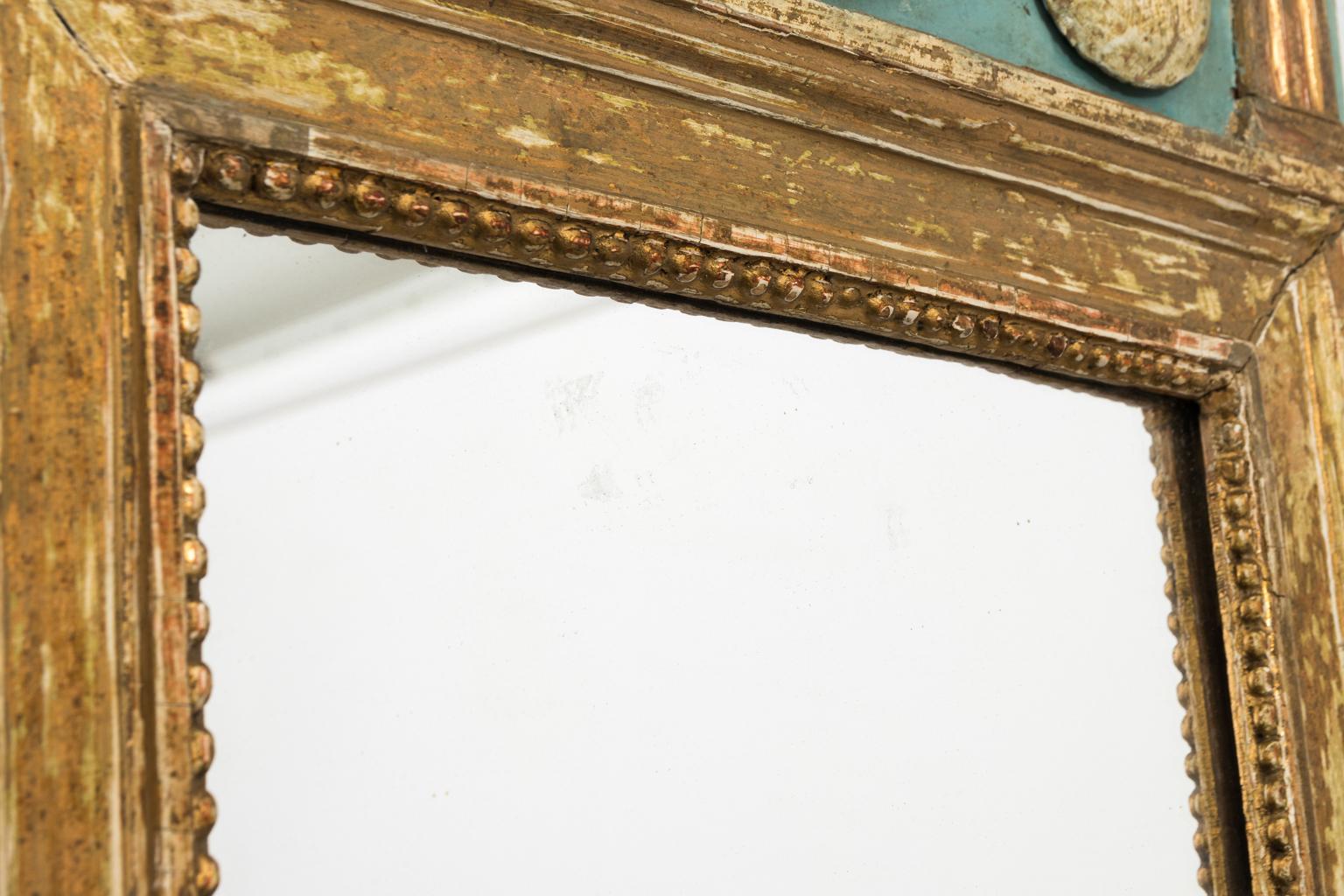 Giltwood Gustavian Bracket Mirror For Sale 6