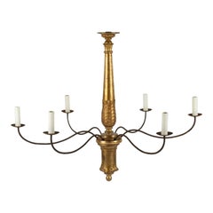 Giltwood Italian Chandelier