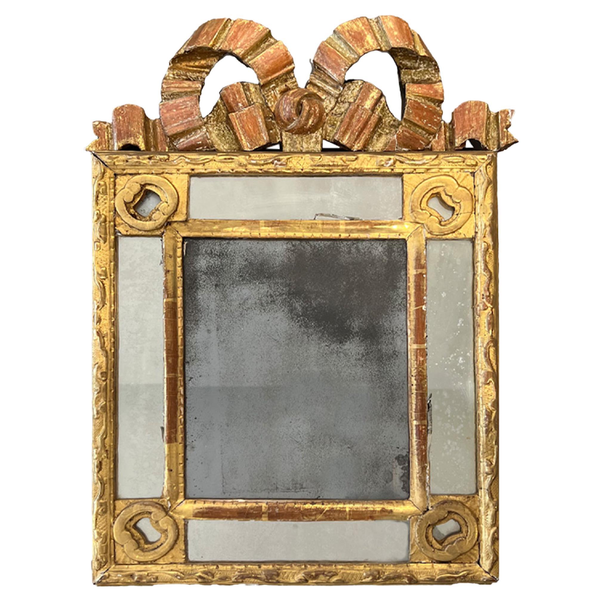 Giltwood Mirror, 18th Century, Neoclassical