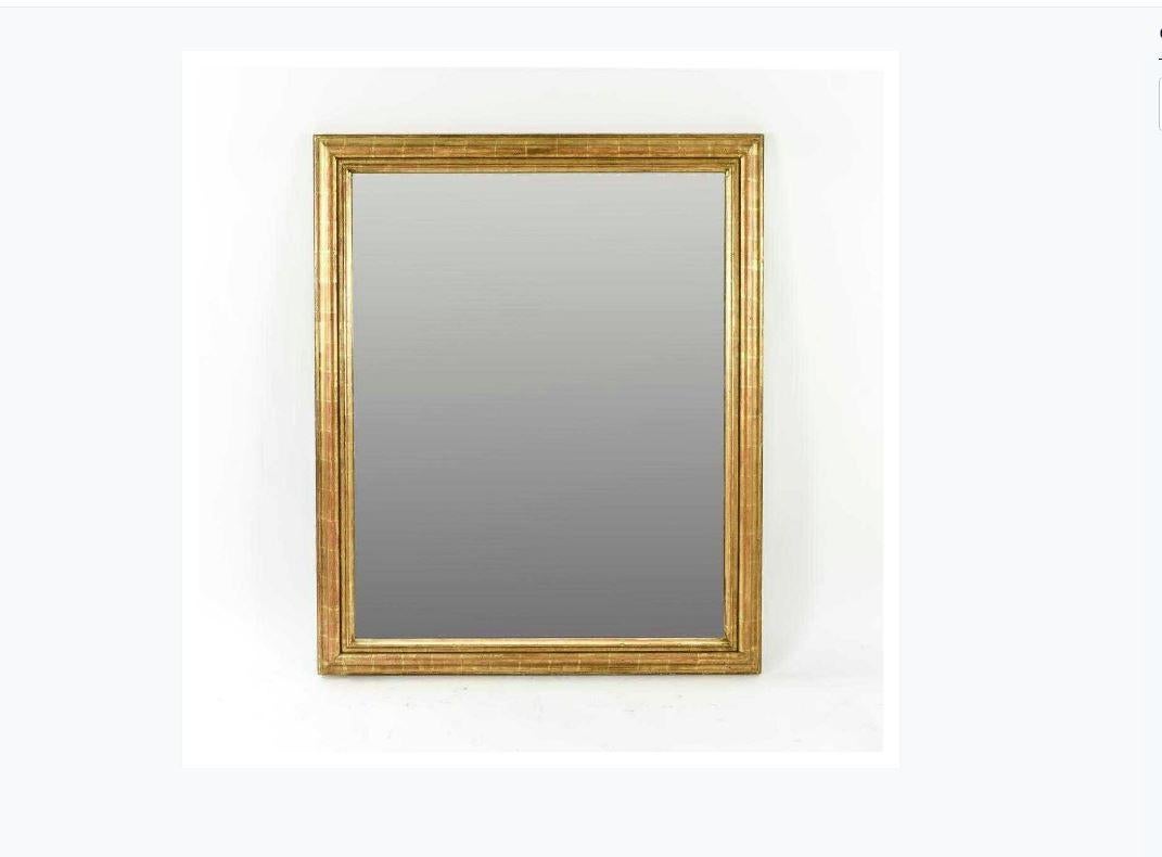 Giltwood Mirror In Good Condition In Locust Valley, NY