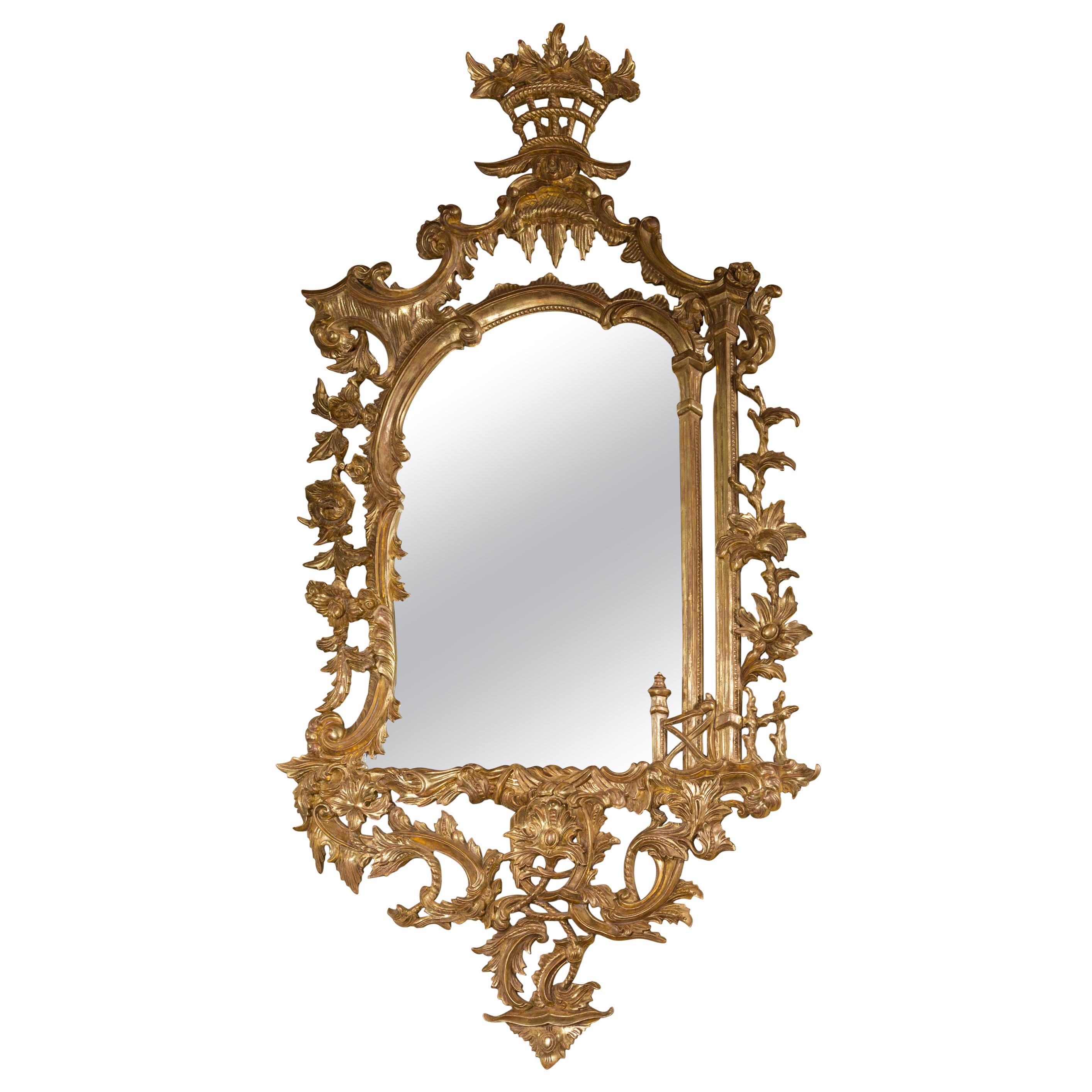 Giltwood Mirror For Sale