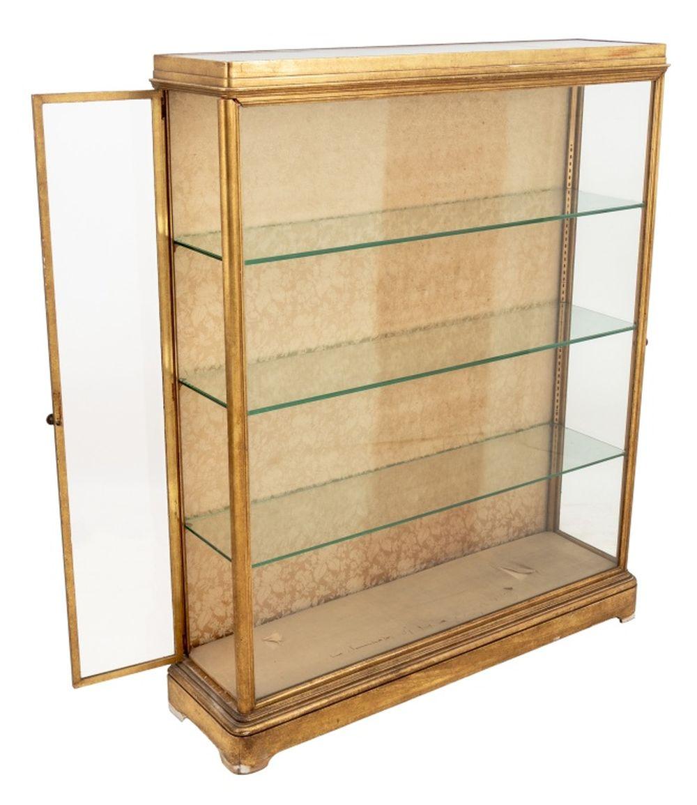 Rechteckige Vitrine aus Giltwood im Zustand „Gut“ im Angebot in Astoria, NY