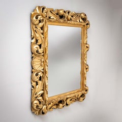 Giltwood Renaissance-style Florentine Mirror, prob. 19th Century