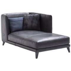 "Gimme More" Leather Chaise Longue with Fiber or Goose by Moroso for Diesel