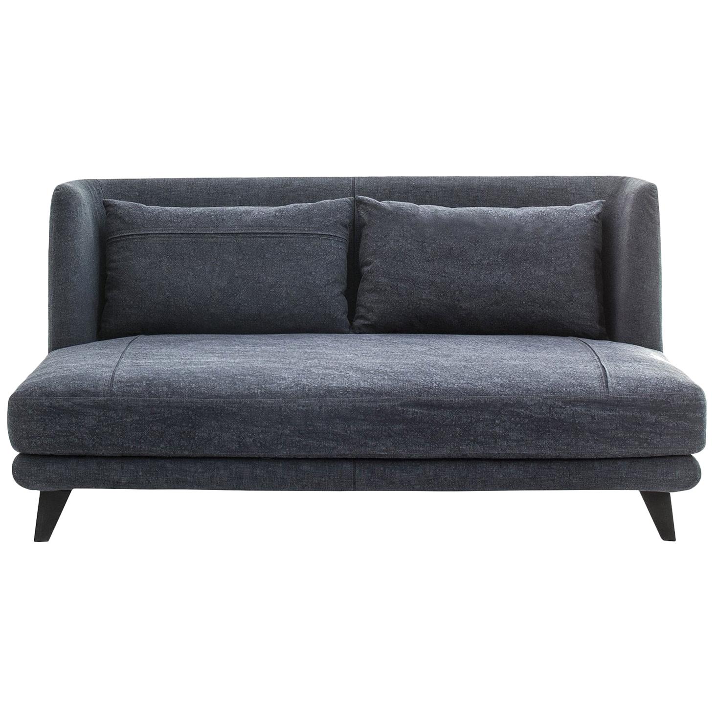 "Gimme More" Two-Seat Fabric Sofa with Fiber or Goose by Moroso for Diesel