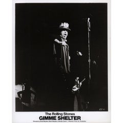Gimme Shelter 1971 U.S. Silver Gelatin Single-Weight Photo