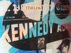 Gimme the Loot 'Kennedy Money' Mix-Media by American Artist Robert Mars, 2018