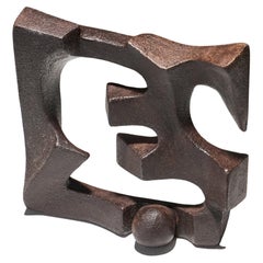 Sculpture murale en grès "Gimmik 1".