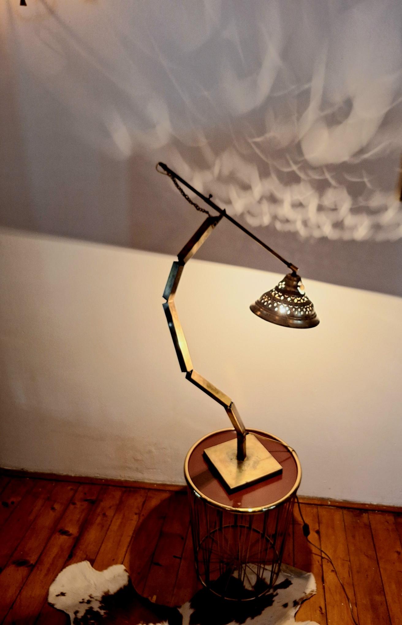 Gimo Fero Table Lamp In Distressed Condition For Sale In Los Angeles, CA