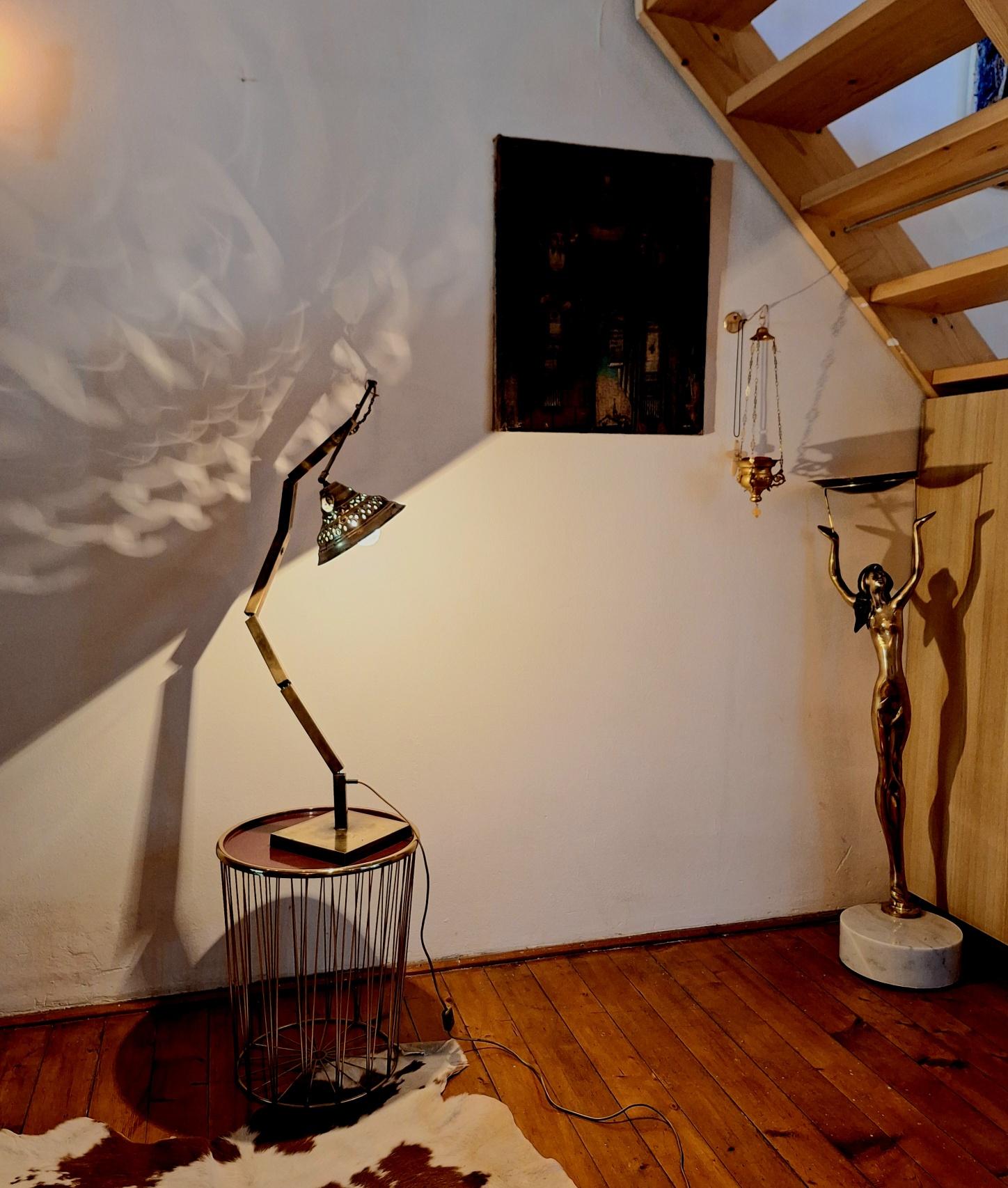 Mid-20th Century Gimo Fero Table Lamp For Sale