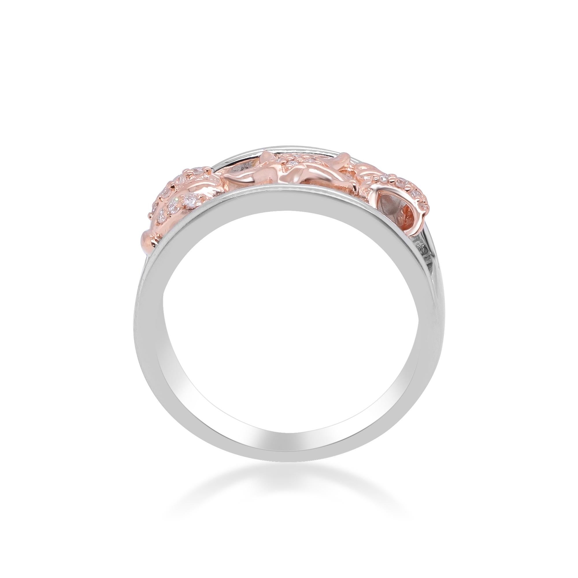Taglio a rosa Gin and Grace in collaborazione con la Smithsonian Museum Collection presenta Ring in vendita