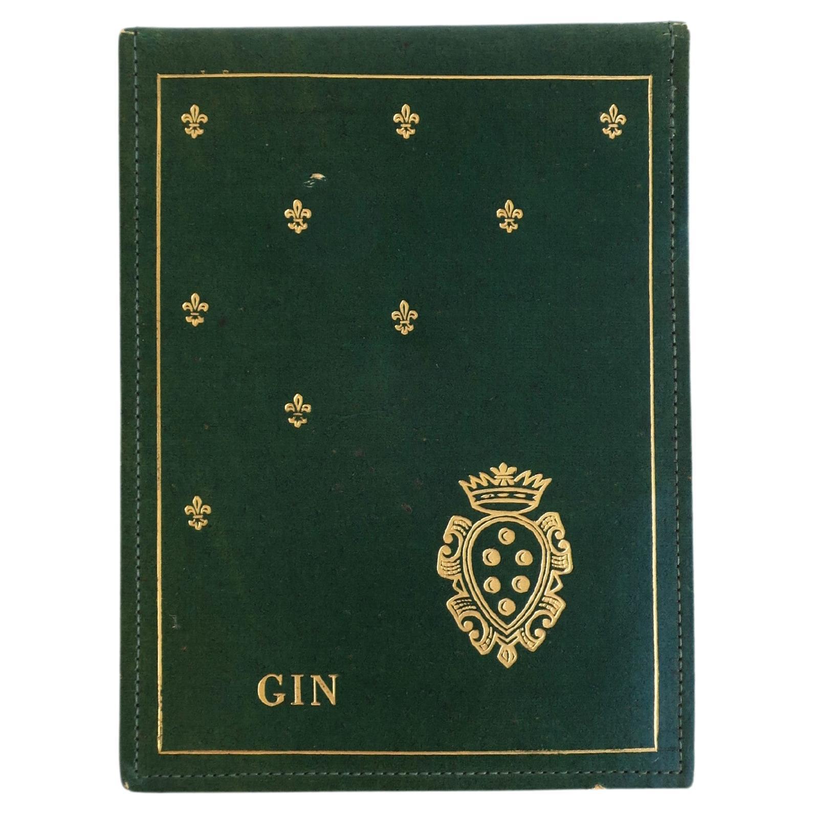 Gin Card Game Scoring Pad Made in Italy