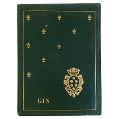 Antique Gin Card Game Scoring Pad Made in Italy