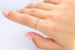 Gin & Grace 10K Yellow Gold Multi Sapphire Ring with Diamonds for women