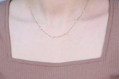 Gin & Grace 10K Yellow Gold Natural Diamond (I1) Necklace for Women