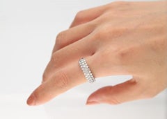 Gin & Grace 14K White Gold Natural White Diamond Ring for women