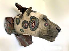 Animal Head, Wall Sculpture: 'Penicillium Chrysogeum Pantherinae'