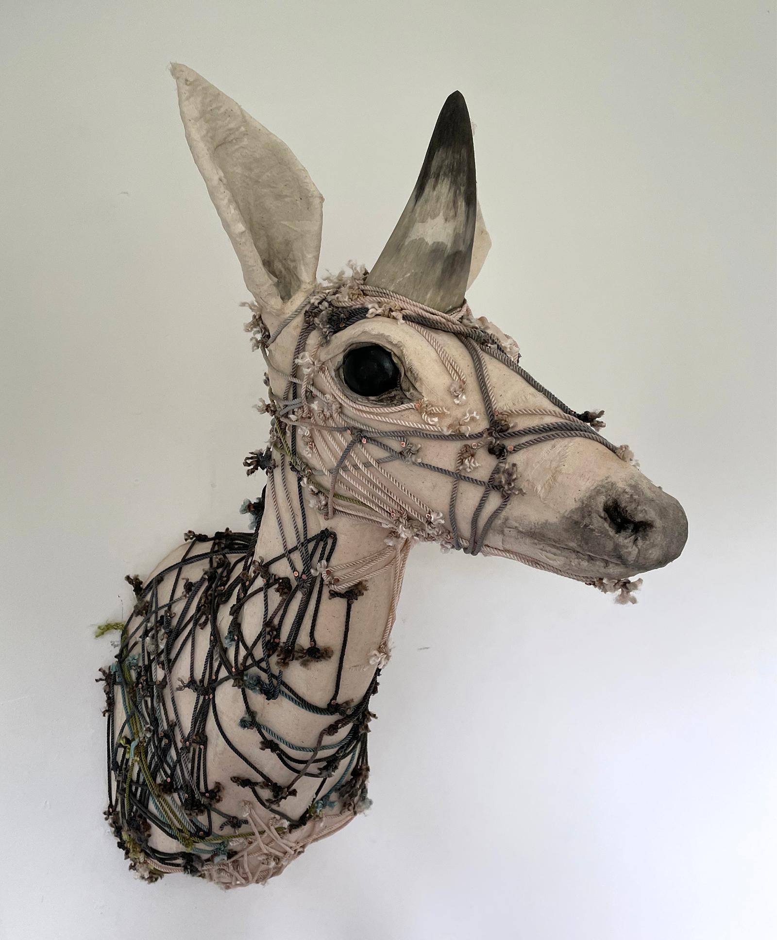Gin Stone Animal Head/Wall Sculpture ''Unicornicron'' at 1stDibs